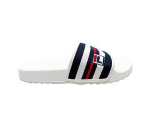 Fila Heritage Slides Badelatschen Herren - Weiß, Dunkelblau