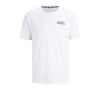 FILA Herren BORNE Regular Graphic T-Shirt, Bright White, M