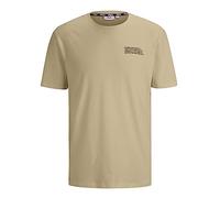 FILA Herren BORNE Regular Graphic T-Shirt, Fields of Rye, XL