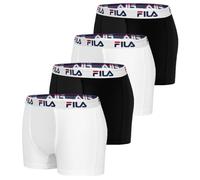 FILA Herren Boxer Fi/1bcx4/Fu5016 Boxershorts (4er Pack)