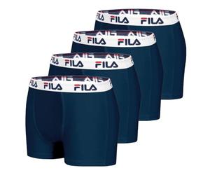 FILA Herren Boxer Fi/1bcx4/Fu5016 Boxershorts (4er Pack)