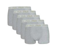FILA Boxershort 5er Pack Herren grau, L