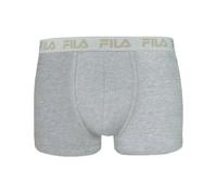 FILA Herren Boxer Shorts, 5er Pack - Logobund, Urban, Cotton Stretch, einfarbig Grau / XL XL Grau