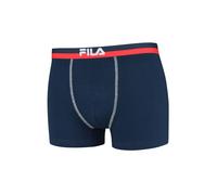 FILA Herren Boxer Shorts - Logobund, Urban, Cotton Stretch, einfarbig, S-2XL Marine S