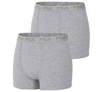 Fila Herren Boxers 2-stück FU5004/2 Man Boxer 400 XL, 400 Grey, XL, FU5004/2