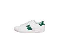 FILA Herren Crosscourt LINE Sneaker, White-Verdant Green, 44 EU Weit