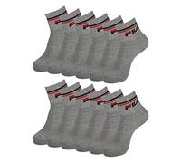 FILA Unisex F9398 Socken Uni Socken, 3 Paar, grau, 43-46