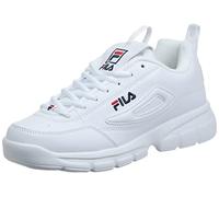 Fila Herren Disruptor SE-M, Weiß/Marineblau/Rot, 43.5 EU