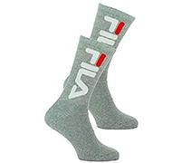 FILA Herren F9598 Uni Socken, Grau, 39-42 EU