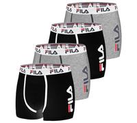 FILA Herren Fila Boxer Fi/1bcx4/Fu5040 Retroshorts (4er Pack)