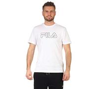 Fila Herren MEN PAUL tee T-Shirt, Weiß (Bright White M67), L