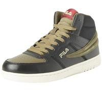 FILA Herren Noclaf Mid Sneaker, Black-Olive Night, 41 EU