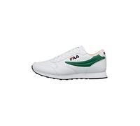 FILA Herren Orbit Low-Top, White Verdant Green, 41 EU Schmal