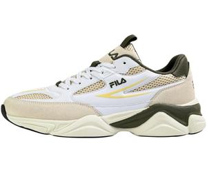 FILA Herren Recade Sneaker, Marshmallow Olive Night, 43 EU