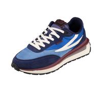FILA Herren Sneaker - REGGIO Low, Laufschuh, Turnschuh, Low-Cut, Echtleder/Textil Blau EUR 41