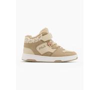 FILA Hoher Sneaker Beige, Kinder, Größe: 33, Material: Lederimitat/Textil