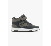 FILA Hoher Sneaker Grau, Kinder, Größe: 33, Material: Lederimitat/Textil