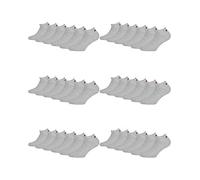 Fila invisible Sneaker Socken 18 Paar Sparpack | Damen & Herren Socken, unisex Füßlinge (Grau 43-46)