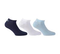Socken FILA "UNISEX INVISIBLE PLAIN SOCKS", Herren, Gr. 43-46, blau (sky), Baumwolle, Elasthan, Polyester, elastisch, Socken Socken, mit eingestricktem Logo an der Ferse (11608522-43) sky