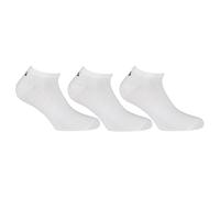 FILA Invisible Sneakers Socken Unisex, 3 Paar - Kurzsocken, Logobund, uni, 35-46 43-46 Weiß