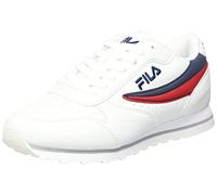 FILA Jungen Orbit Low Teens Sneaker, White Dress Blues, 39 EU