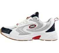 FILA Kinder Unisex Sneaker KREATIX mit Mesh-Einsätzen, Mehrfarbig (White-Fila Red), 39