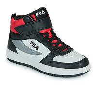 FILA REGA NF mid Velcro Kids Sneaker, White-Black Red, 30 EU