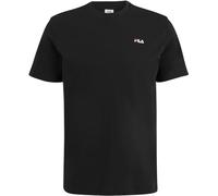 FILA Men's Laas Regular Tee T-Shirt, Black, S