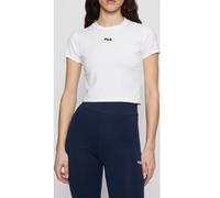 FILA Latina Cropped Tee Bright White Größe: S | Hemden Outlet | Damen | Weiß