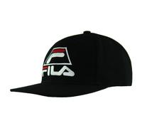 Fila Logo Herren Schwarze Kappe Einheitsgröße