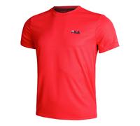 Fila Logo Small T-Shirt Herren-Rot in rot