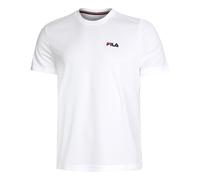 Fila Logo Small T-Shirt Herren-Weiß in weiß, Größe: S (nur noch wenige Artikel verfügbar)