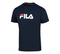 Fila Logo T-Shirt Herren-Dunkelblau,Weiß in dunkelblau, Größe: M