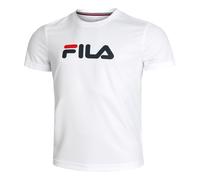 Fila Logo T-Shirt Herren-Weiß,Dunkelblau in weiß, Größe: S