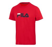 Fila Logo T-Shirt in rot, Größe: XXL