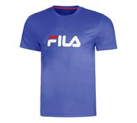 Fila Logo T-Shirt in blau, Größe: M