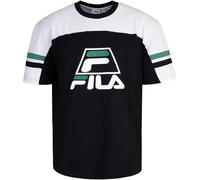 FILA LONDERZEEL Herren T-Shirt (DE/NL/SE/PL, Alphanumerisch, M, Regular, Regular, Black-Bright-White)