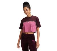 FILA Loobu Blocked Tee Winetasting-red Violet Größe: M | Hemden Outlet | Damen | Violett