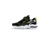 FILA Madrun Velcro Kids Olive Night Größe: 34 | Schuhe Outlet | Unisex | Schwarz