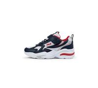FILA MADRUN Velcro Kids Sneaker, Navy-White, 30 EU