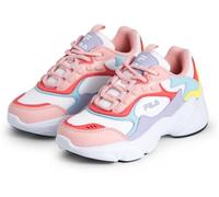 FILA Mädchen Collene Cb Kids Sneaker, White Powder Pink, 32 EU
