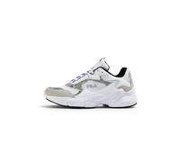 FILA Mädchen Sneaker COLLENE im Chunky-Stil, Grau (White-Gray Violet), 38