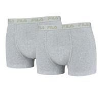 Fila Basic Boxershorts grau (2er-Pack) - XXL