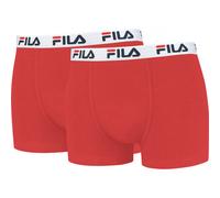 2PACK Herren Klassische Boxershorts Fila rot (FU5016/2-118) XXL
