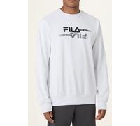 FILA Manta Regular Graphic Sweatshirt Bright White Größe: L | Pullover Outlet | Herren | Weiß