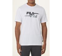FILA Manta Regular Graphic T-shirt Bright White Größe: S | Bedruckte T-Shirts Outlet | Herren | Weiß