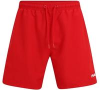 FILA Men's Somalia Beach Shorts Swim Trunks, True Red, M