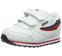 FILA Orbit infants Unisex-Baby Sneaker, Weiß (White/Dress Blue), 26 EU