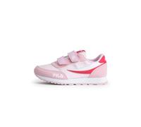 FILA Orbit Revolution Velcro Kids Sneaker, Pink-a-Boo-Pink Marshmallow, 30 EU