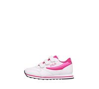 FILA Orbit Velcro Kids-White-Fuchsia Purple-33